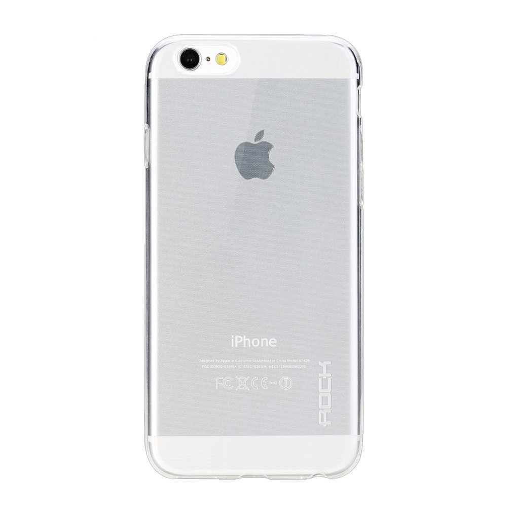 ROCK ROCK 0.6mm Ultrathin FlexiCase skal till Apple iPhone 6(S) Plus (Clear)