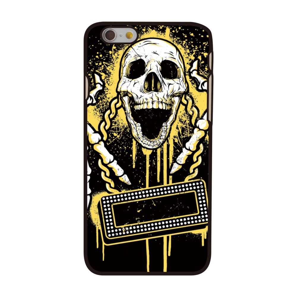 OEM BaksideSkal till Apple iPhone 6 / 6S - Skull Playing Music