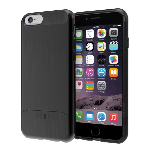 Incipio Incipio Edge Shine Brushed Skal till iPhone 6 - Svart