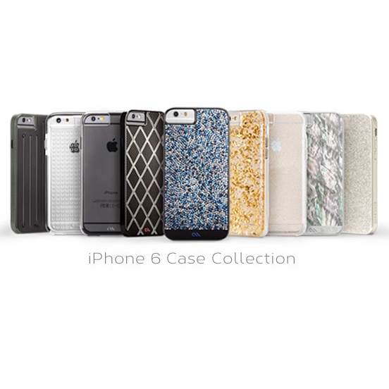 Case-Mate Case-Mate Naked Tough Skal till iPhone 6 / 6S - Svart