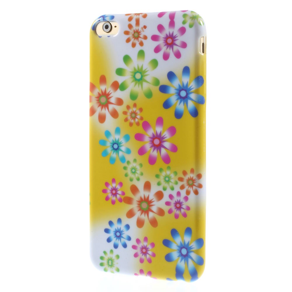 OEM Flexicase Skal till Apple iPhone 6(S) Plus - Multi Daisy Flowers