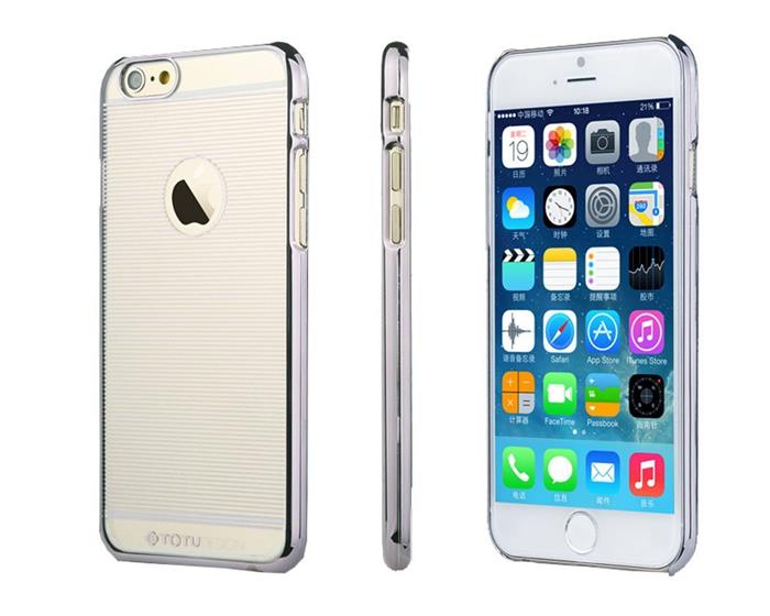 TOTU ToTu Stripes Baksideskal till Apple iPhone 6 / 6S (Grå)