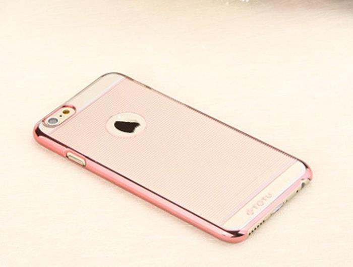 TOTU ToTu Stripes Baksideskal till Apple iPhone 6 / 6S (Magenta)