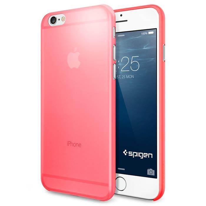 Spigen SPIGEN Air Skin 0.4mm Thick Skal till Apple iPhone 6/6S (Rosa)
