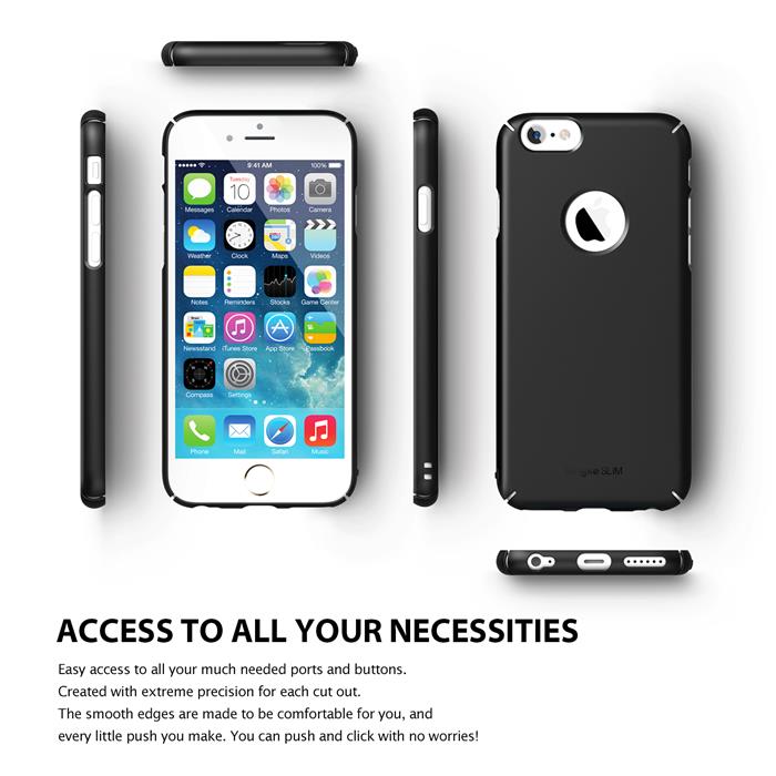 Rearth Ringke Logo-Cut Slim Dual Coated Skal till Apple iPhone 6 / 6S (Mint)