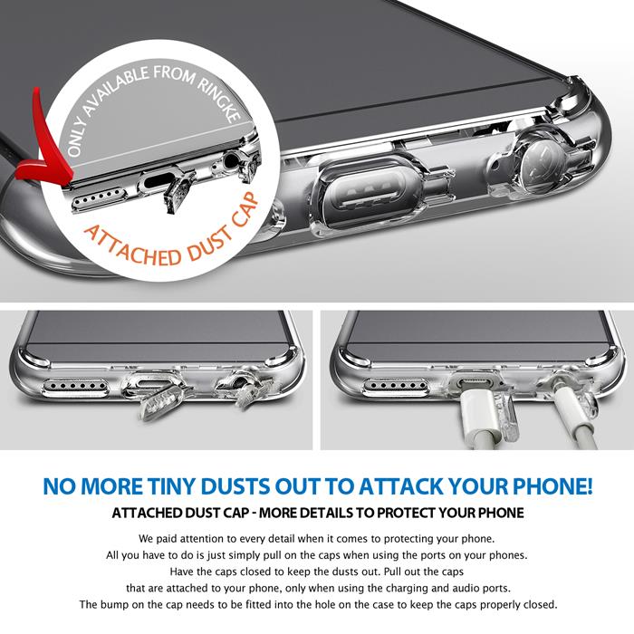 Rearth Ringke Fusion Shock Absorption Skal till Apple iPhone 6(S) Plus (Mint)