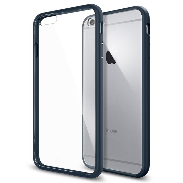 Spigen SPIGEN Ultra Hybrid skal till Apple iPhone 6(S) Plus (Metal Slate)