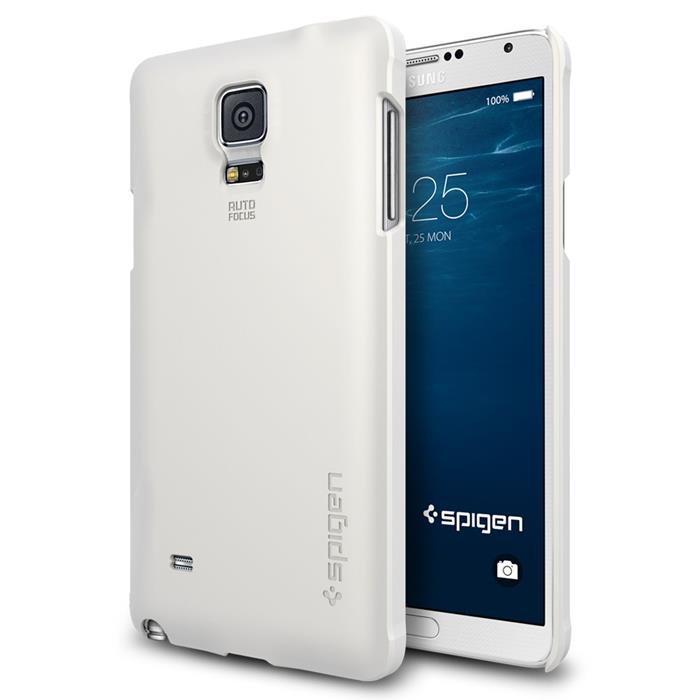 Spigen SPIGEN Thin Fit Skal till Samsung Galaxy Note 4 (Vit)