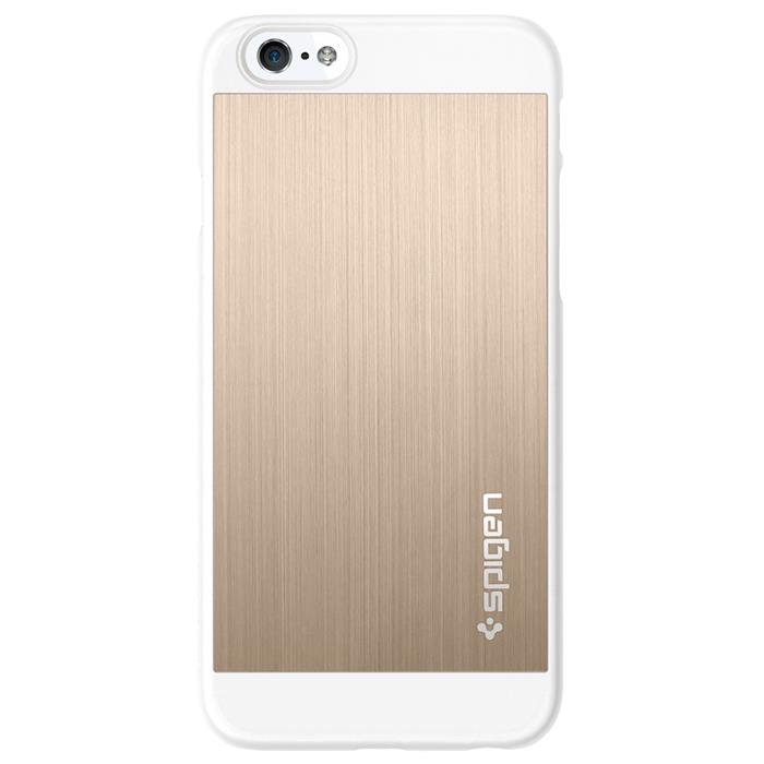 Spigen SPIGEN Aluminium Fit Skal till Apple iPhone 6/6S (Gold)