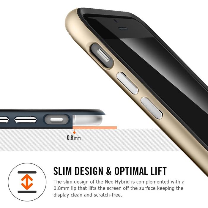 Spigen SPIGEN Neo Hybrid Skal till Apple iPhone 6(S) Plus (Gul)