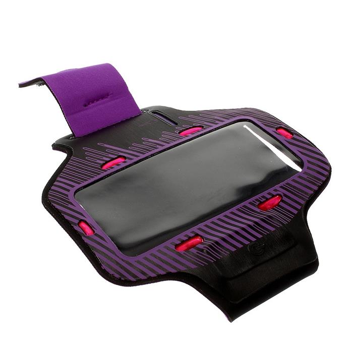 OEM Armband med blinkande lampor till Apple iPhone 5S/5/5C - Lila