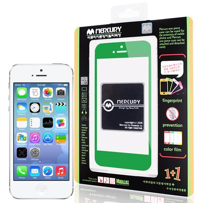 Mercury GOOSPERY Color Antireflective Skärmskydd till iPhone 4S - 4 (Röd)