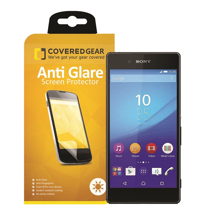 CoveredGear CoveredGear Anti-Glare skärmskydd film till Sony Xperia Z5