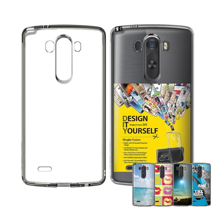 Rearth Ringke FUSION Skal till LG G3 D855 (Smoke Svart)