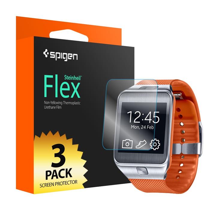 OEM Spigen Skärmskydd till Samsung Galaxy Gear 2