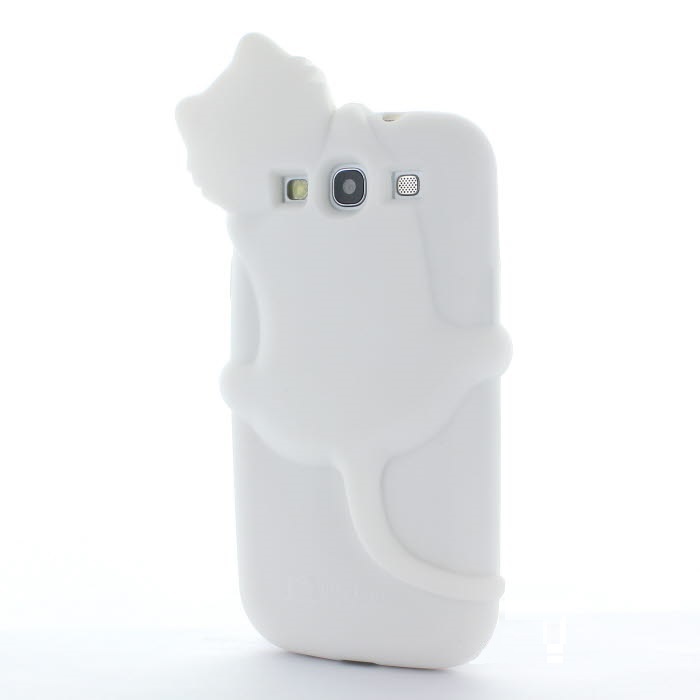 Kiki Kiki Silikonskal till Samsung Galaxy S3 i9300 (Vit)