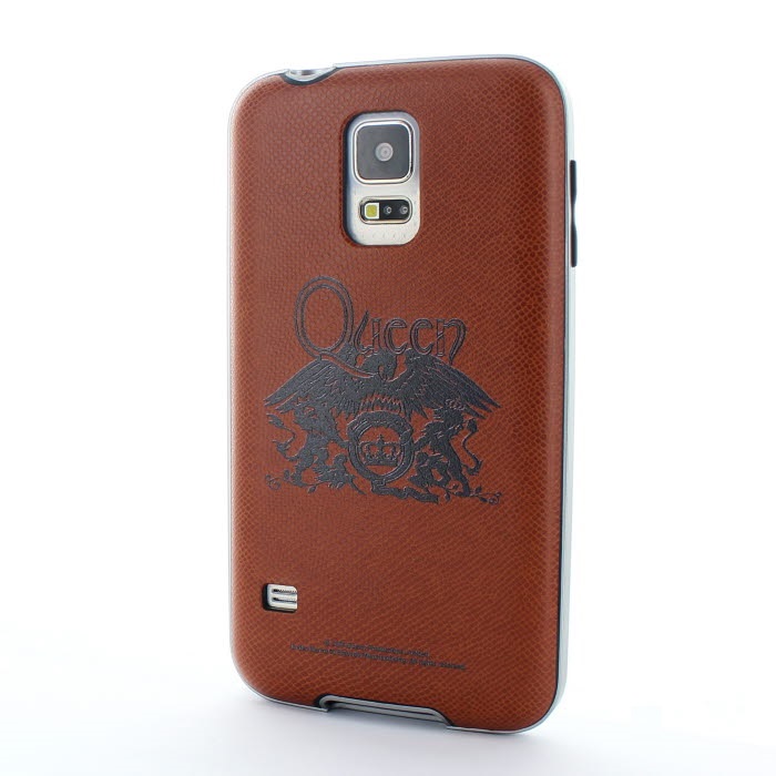 BRAVADO Bravado Queen Crest Barcelona Skal till Samsung Galaxy S5 (Brun)