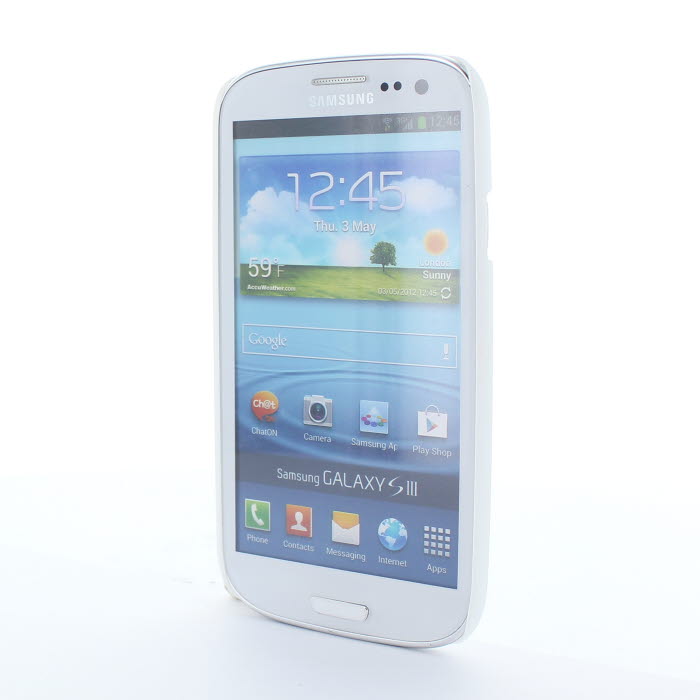 OEM Diamant Baksideskal till Samsung Galaxy S3 i9300 Lila Blommor