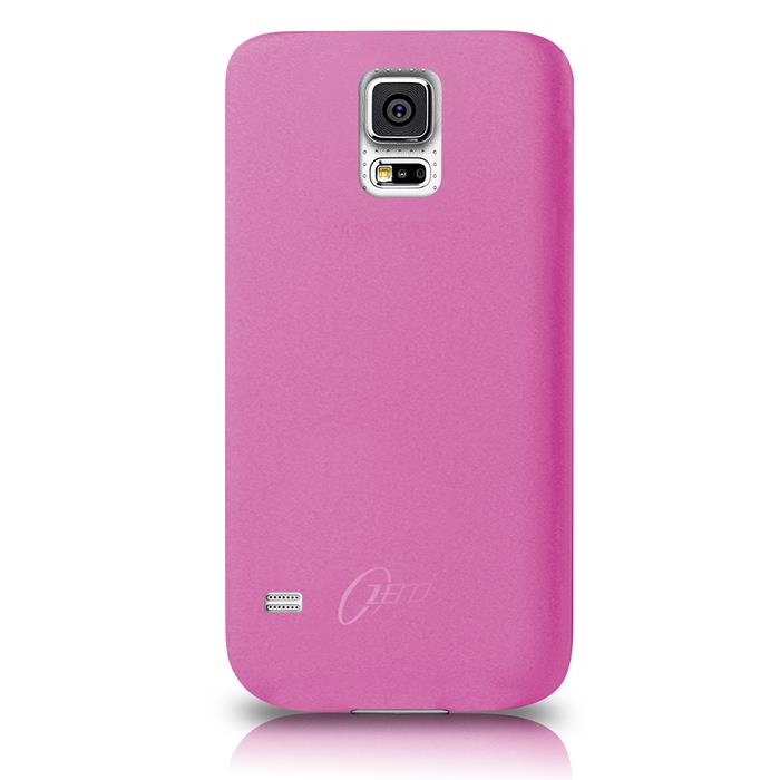 ItSkins ITSkins Zero 3 Skal till Samsung Galaxy S5 (Magenta) + Skärmskydd