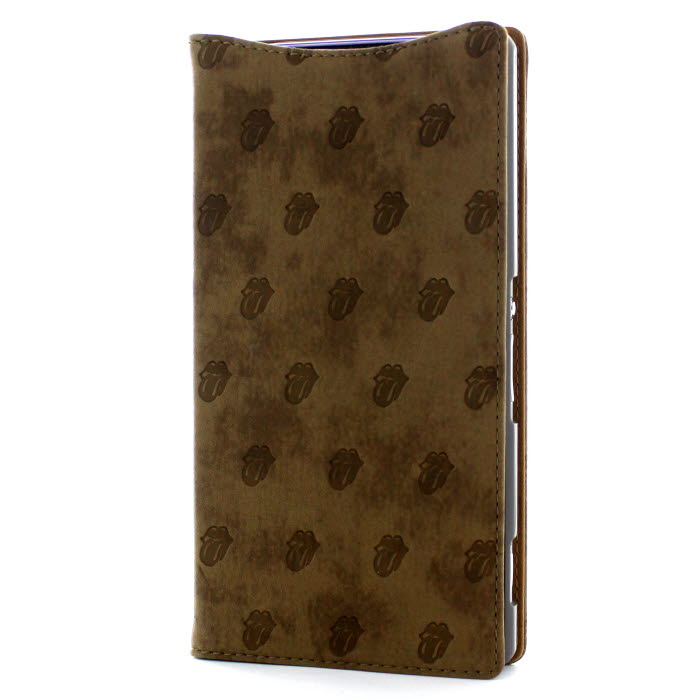 BRAVADO Bravado Rolling Stones Plånboksfodral till Sony Xperia Z2 - Brun