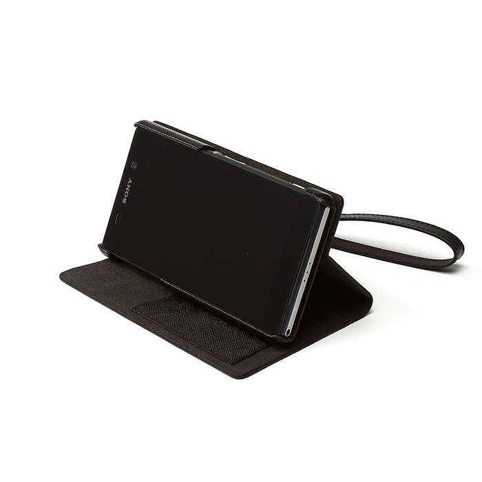 OEM Zenus Minimal Diary Väska till Sony Xperia Z2 - Svart