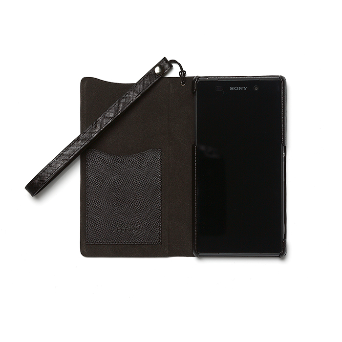 OEM Zenus Minimal Diary Väska till Sony Xperia Z2 - Svart