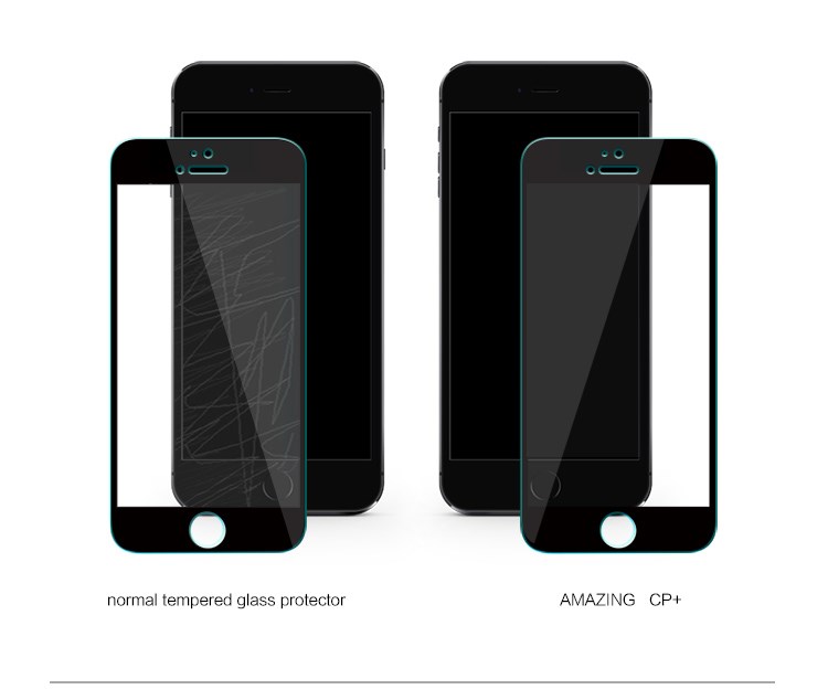 Nillkin Nillkin Härdat Glas Skärmskydd CP+ till Apple iPhone 6 Plus - Svart