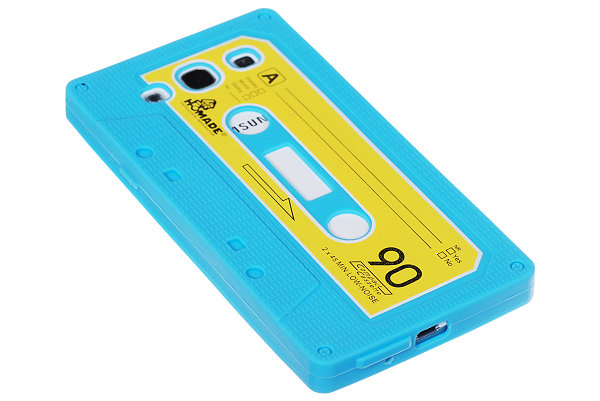 OEM Cassette silikon skal till Samsung Galaxy S3 i9300 (Ljus Blå)