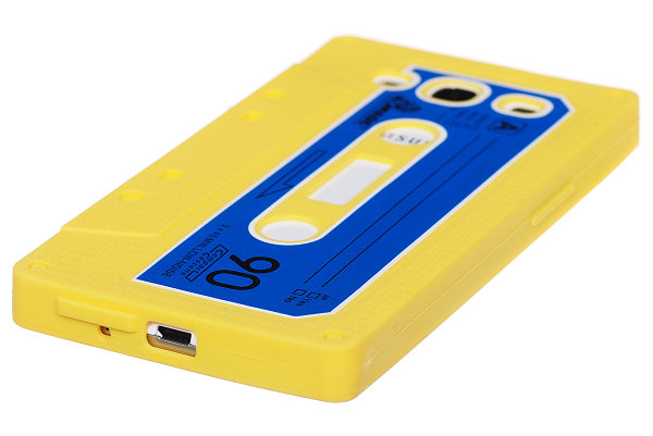 OEM Cassette silikon skal till Samsung Galaxy S3 i9300 (Gul)