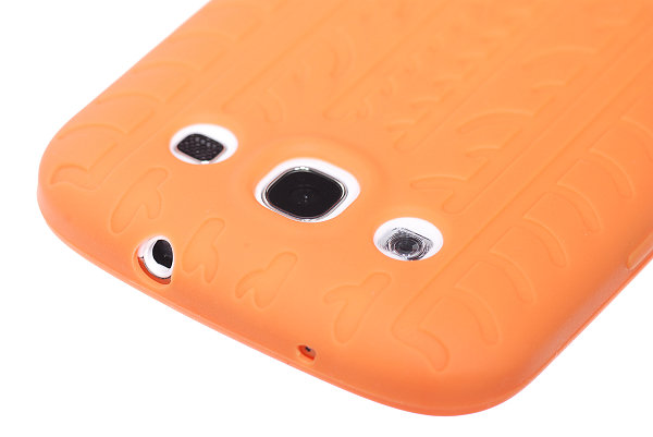 OEM Tyre Silikonskal till Samsung Galaxy S3 i9300 (Orange)