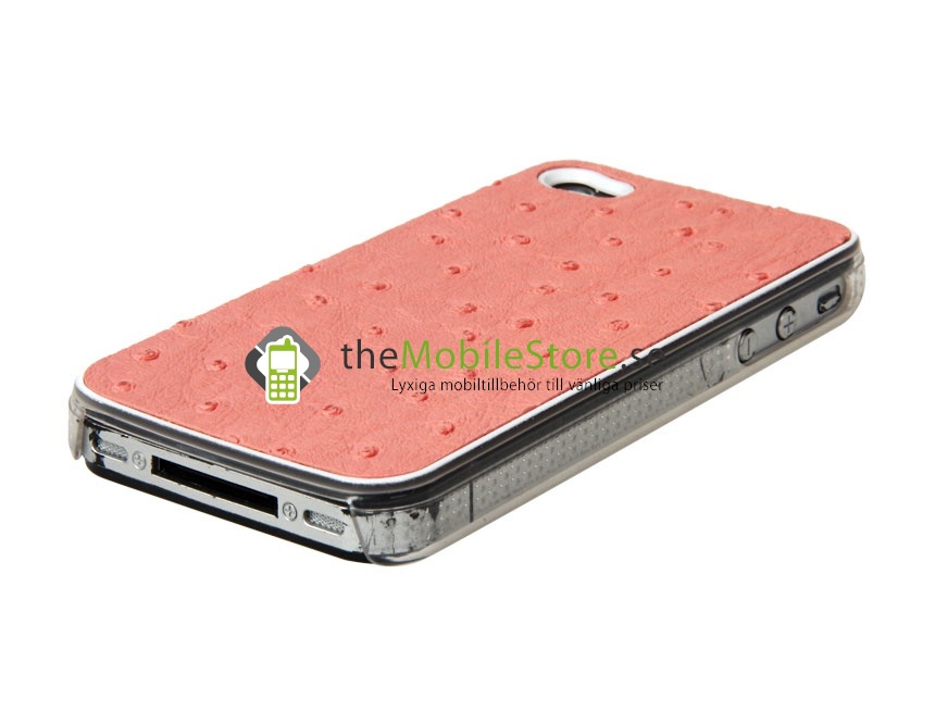 OEM Baksideskal till Apple iPhone 4S/4 (OSTRIG ROSA)