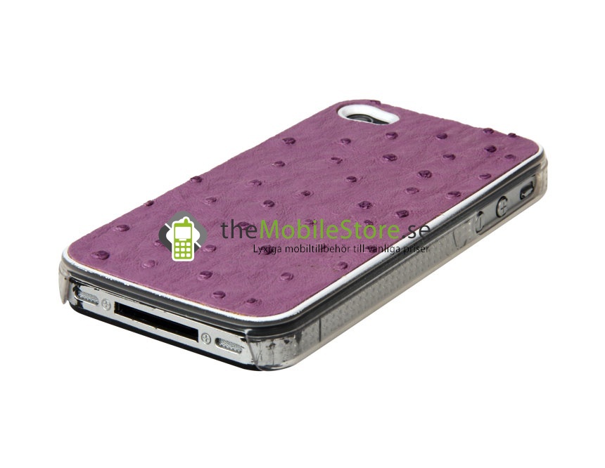 OEM Baksideskal till Apple iPhone 4S/4 (OSTRIG LILA)