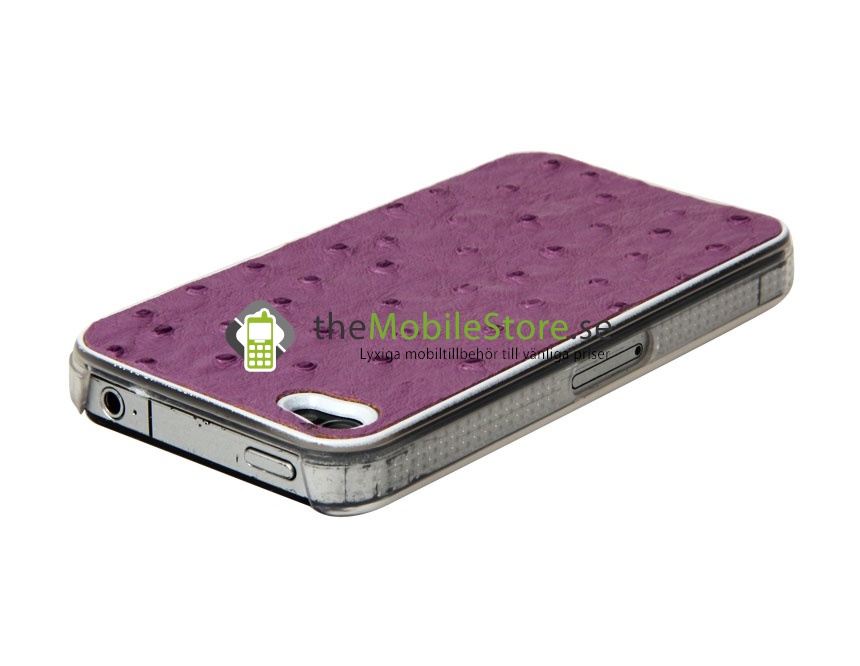 OEM Baksideskal till Apple iPhone 4S/4 (OSTRIG LILA)