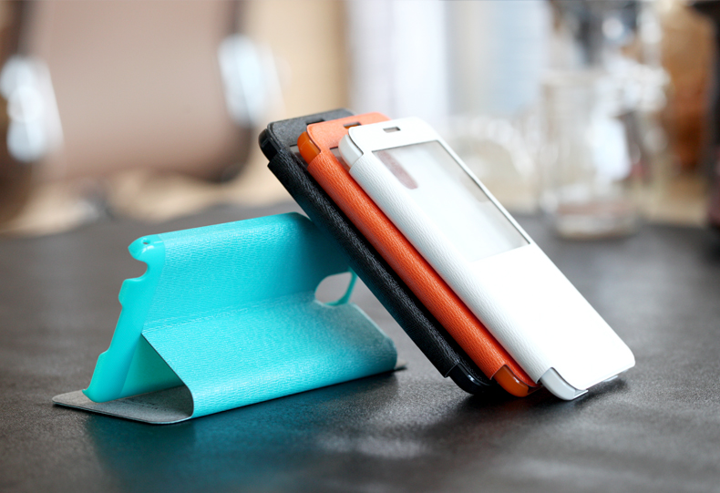 ROCK Rock Excel Window Cover Fodral till Samsung Galaxy Note 3 (Svart)