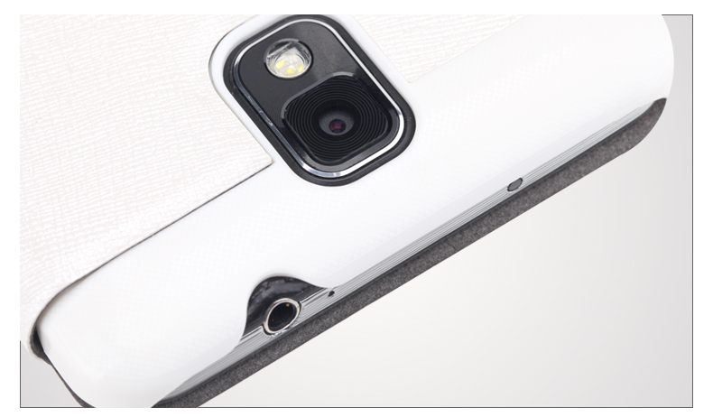 ROCK Rock Excel Window Cover Fodral till Samsung Galaxy Note 3 (Vit)