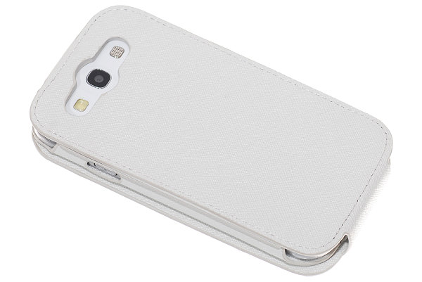OEM Luxury flip mobilväska till Samsung Galaxy S3 i9300 (Vit)