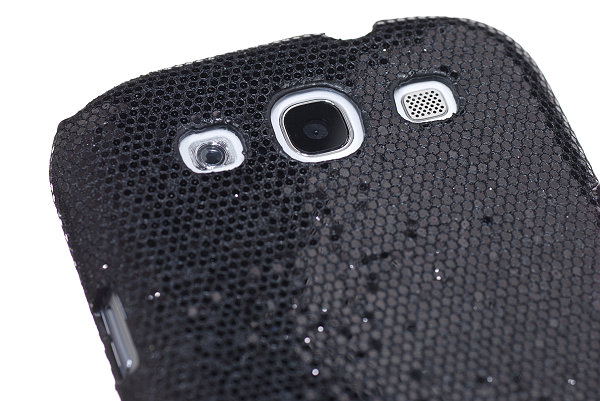 OEM Sparkle Baksideskal tillSamsung Galaxy S3 i9300 (Svart)