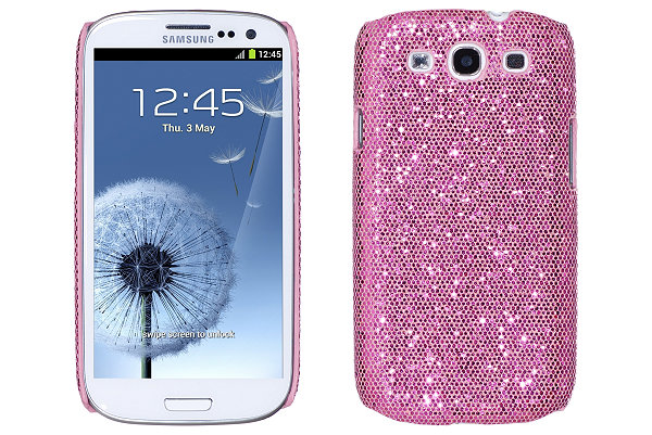 OEM Sparkle Baksideskal tillSamsung Galaxy S3 i9300 (Rosa)