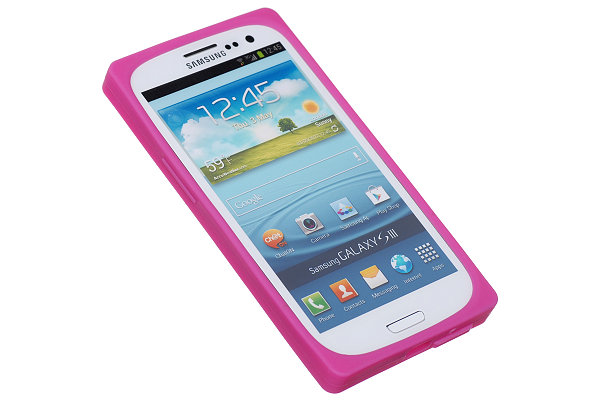 OEM Cassette silikon skal till Samsung Galaxy S3 i9300 (Magenta)