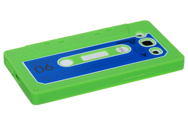OEM Cassette silikon skal till Samsung Galaxy S3 i9300 (Grön)