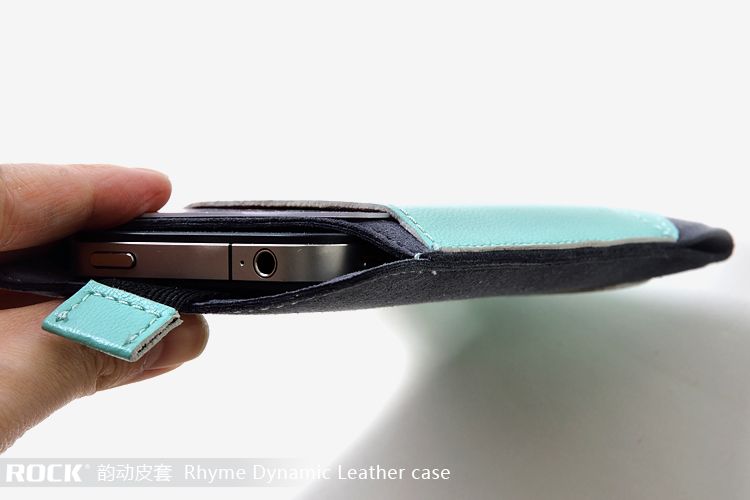 ROCK Rock Dynamic Pouch till iPhone 4/4s/3Gs (Ljus Grön)