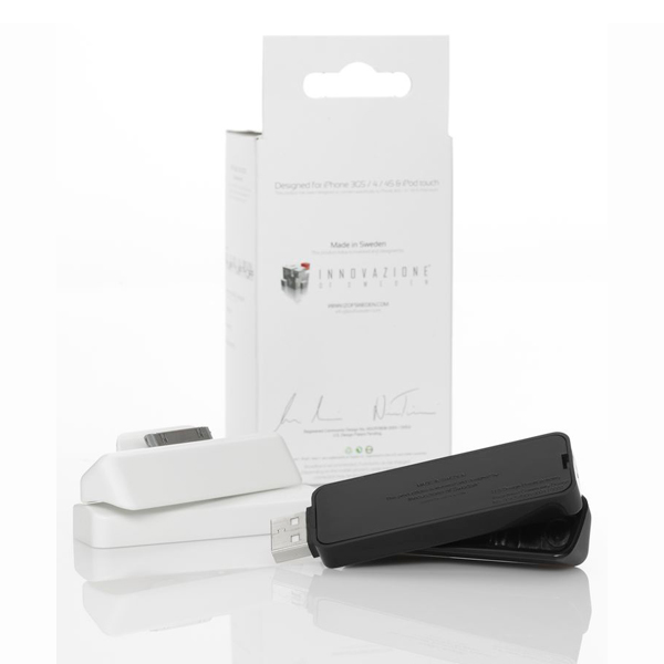 OEM Izofs Portabel USB dock för iPhone (Svart)