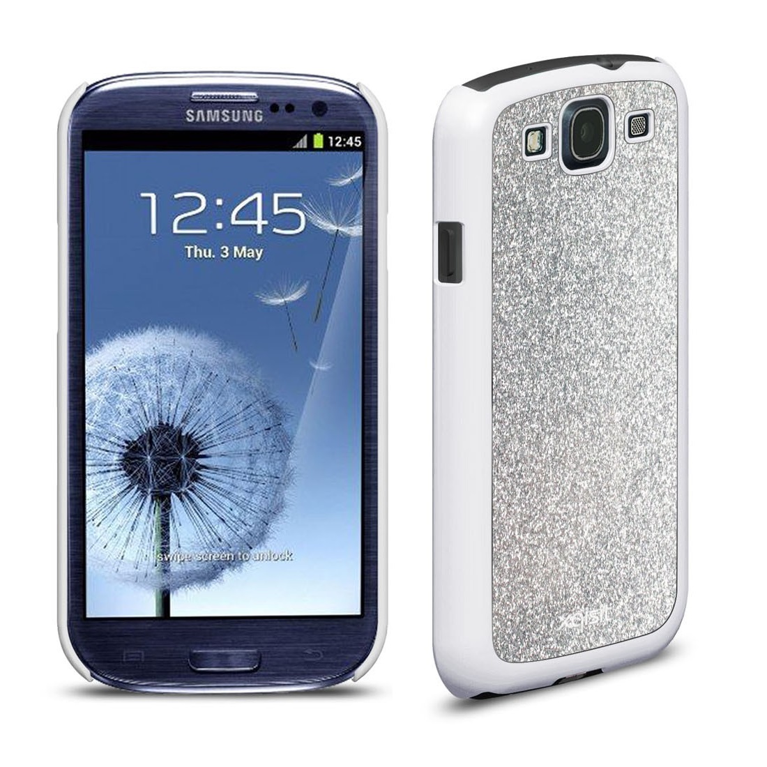 Xqisit Xqisit iPlate Glamor Skal till Samsung Galaxy S3 (Vit)