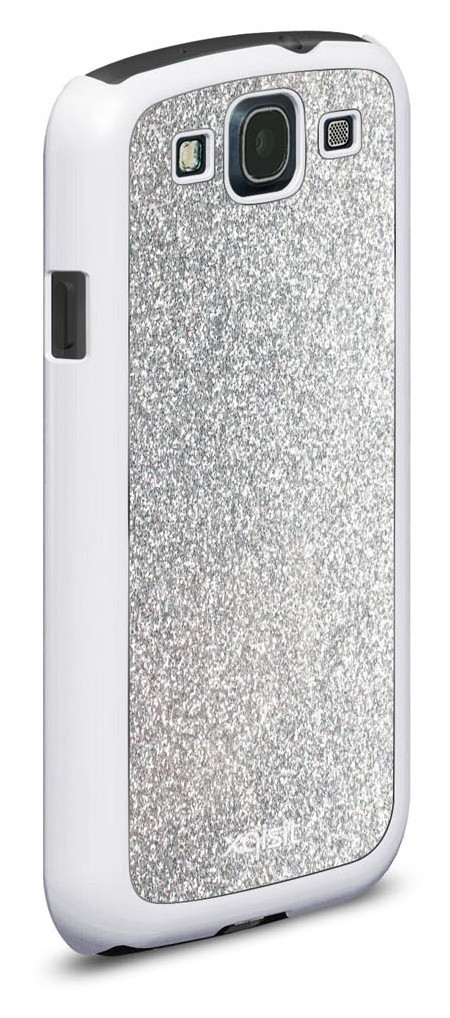 Xqisit Xqisit iPlate Glamor Skal till Samsung Galaxy S3 (Vit)