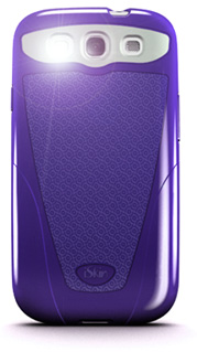 iSkin iSkin Vibes Skal till Samsung Galaxy S3 i9300 (Lila) + Skärmskydd