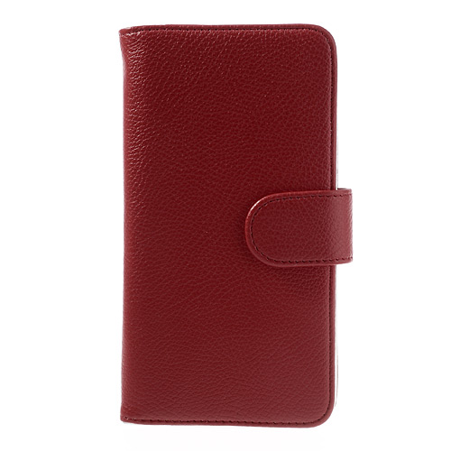 OEM Embossed Plånboksväska till LG G Flex (Röd)