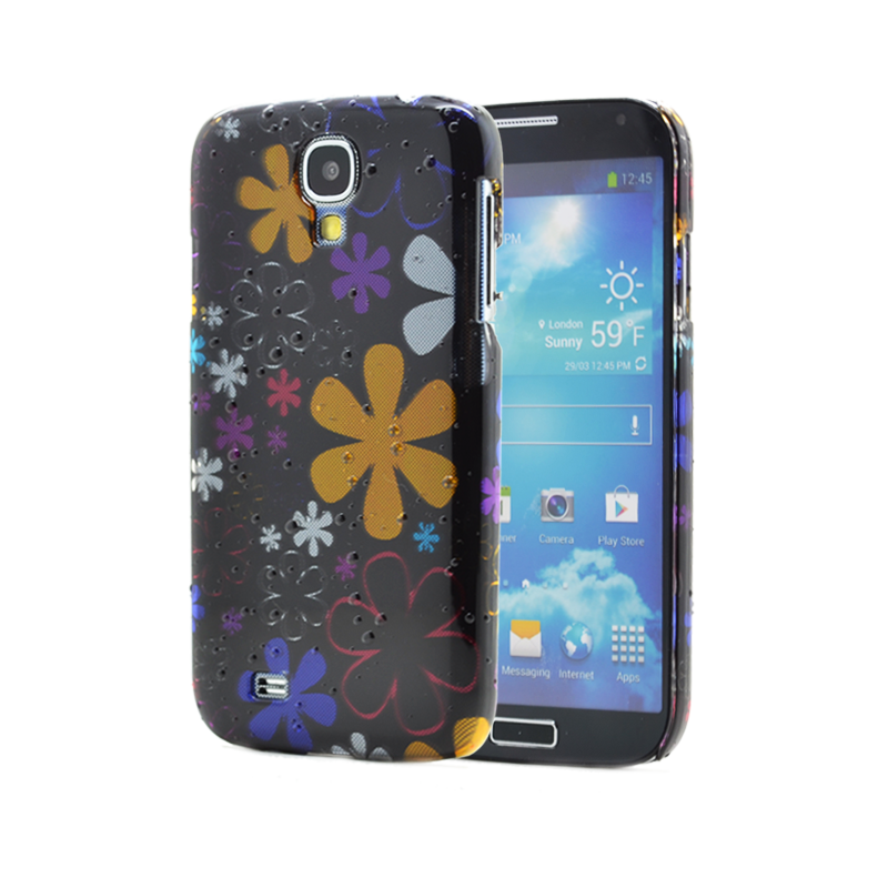 OEM Baksidesskal till Samsung Galaxy S4 i9500 - (Gula blommor
