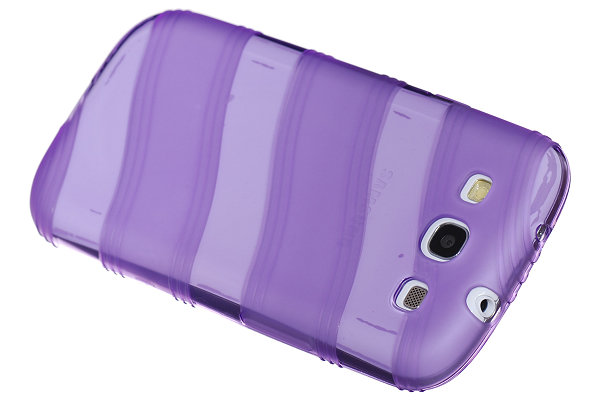 OEM Wave FlexiCase Skal till Samsung Galaxy S3 i9300 (Lila)