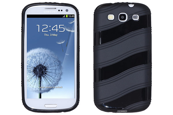 OEM Wave FlexiCase Skal till Samsung Galaxy S3 i9300 (Svart)