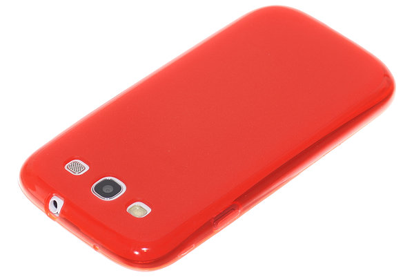 OEM FlexiCase Skal till Samsung Galaxy S3 i9300 (Röd)